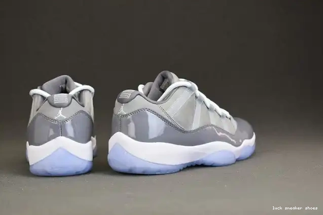 Rep LUCY Air 11 Cool 528895-003 Jordan Grey Low 0508